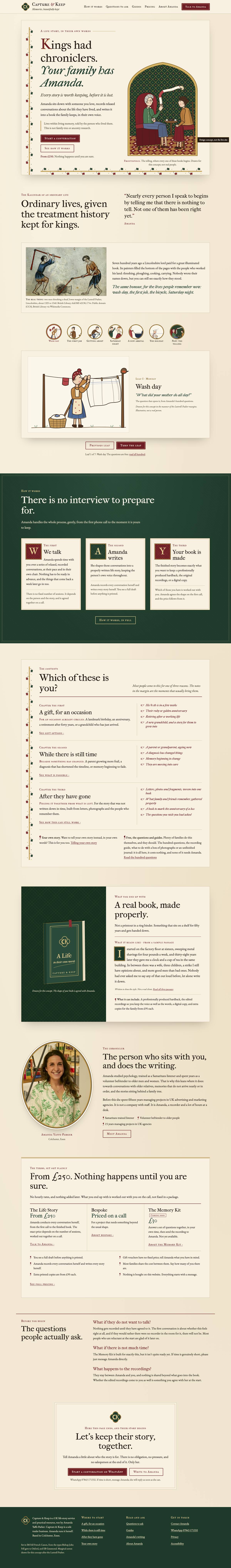 Home, desktop of The Grand Chronicle, full page